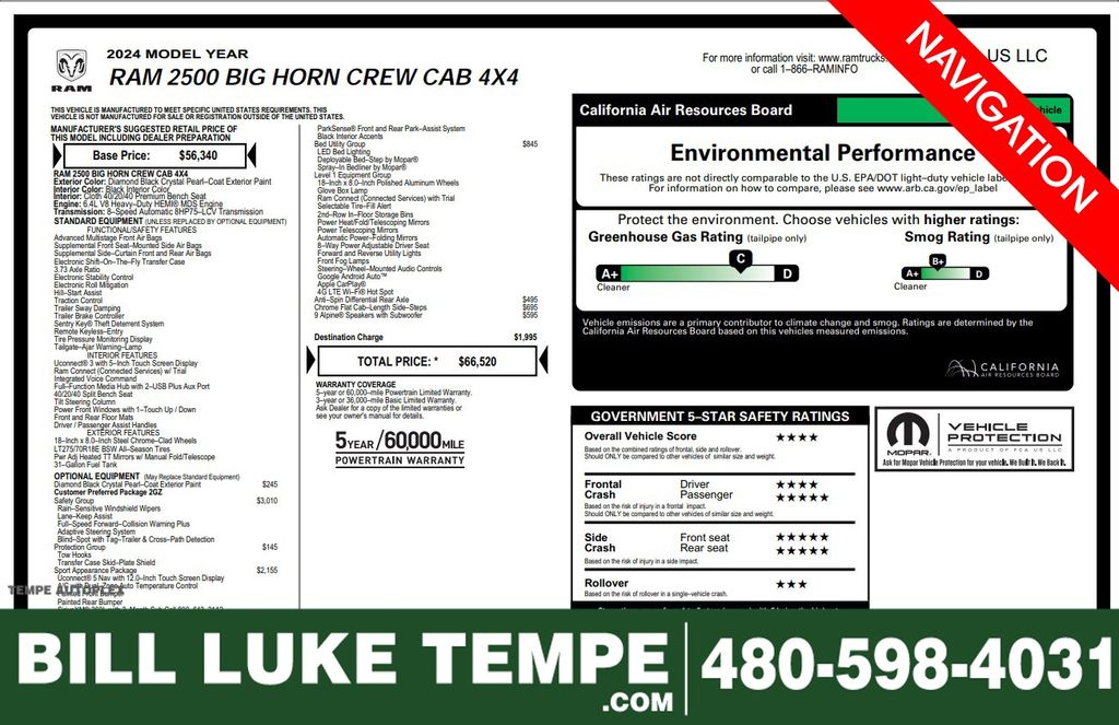 2024 RAM Ram 2500 Pickup Big Horn's photo