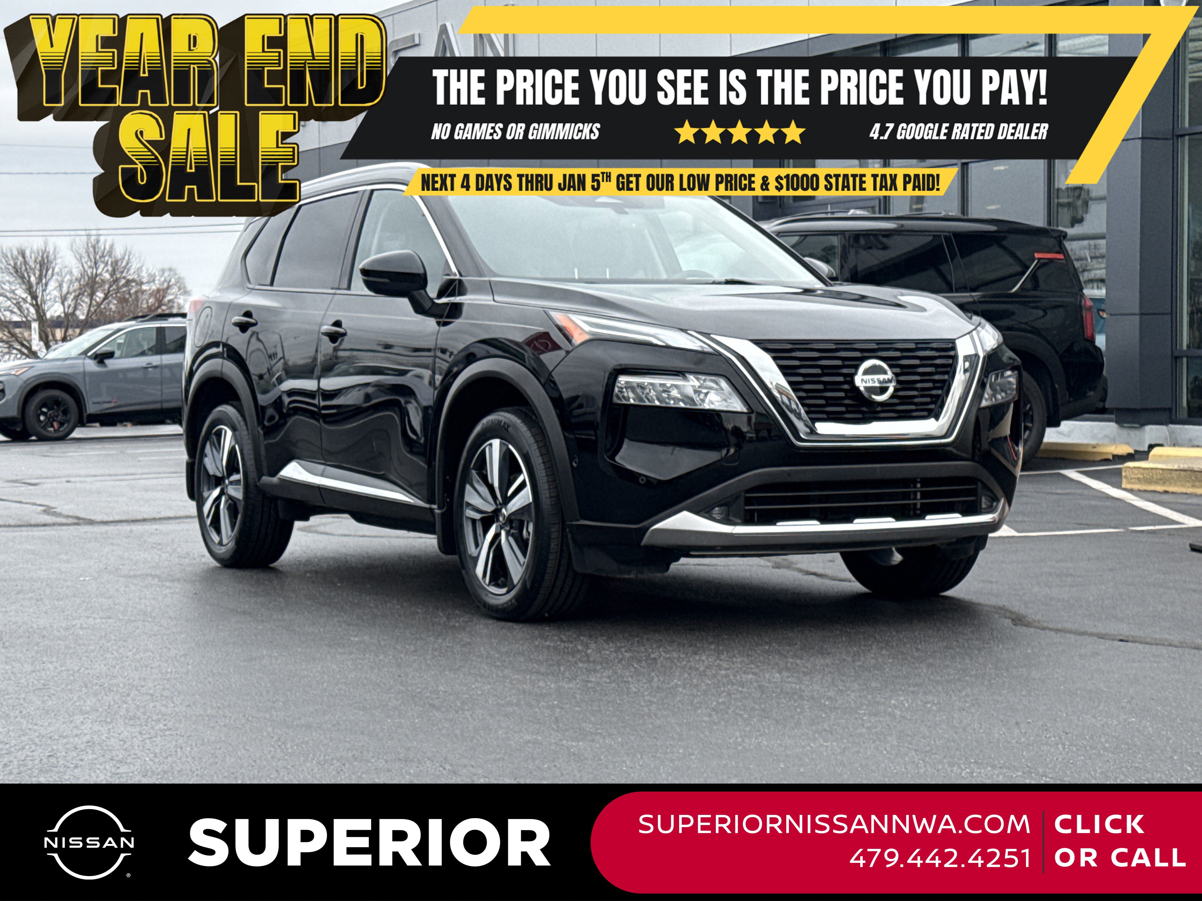 2021 Nissan Rogue Platinum's photo