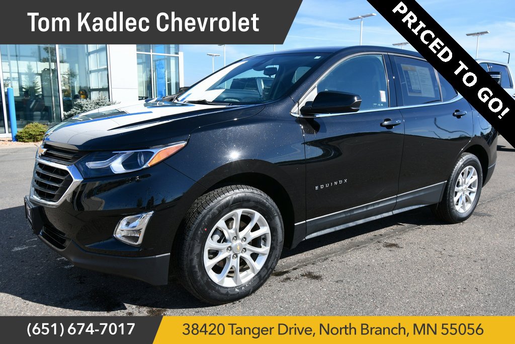 Used 2020 Chevrolet Equinox LT with VIN 2GNAXUEV3L6282696 for sale in North Branch, Minnesota