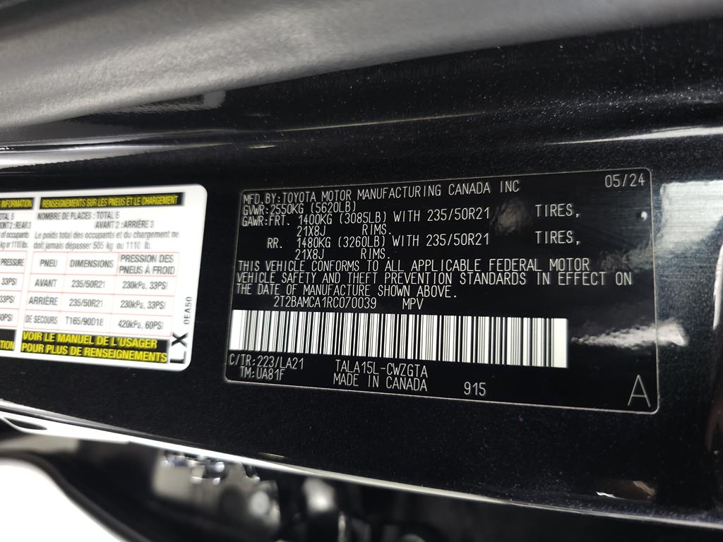 2024 Lexus RX 350 photo 30