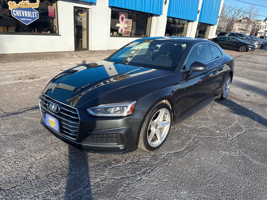 Used 2019 Audi A5 Coupe Premium Plus with VIN WAUTNAF58KA007621 for sale in Superior, WI