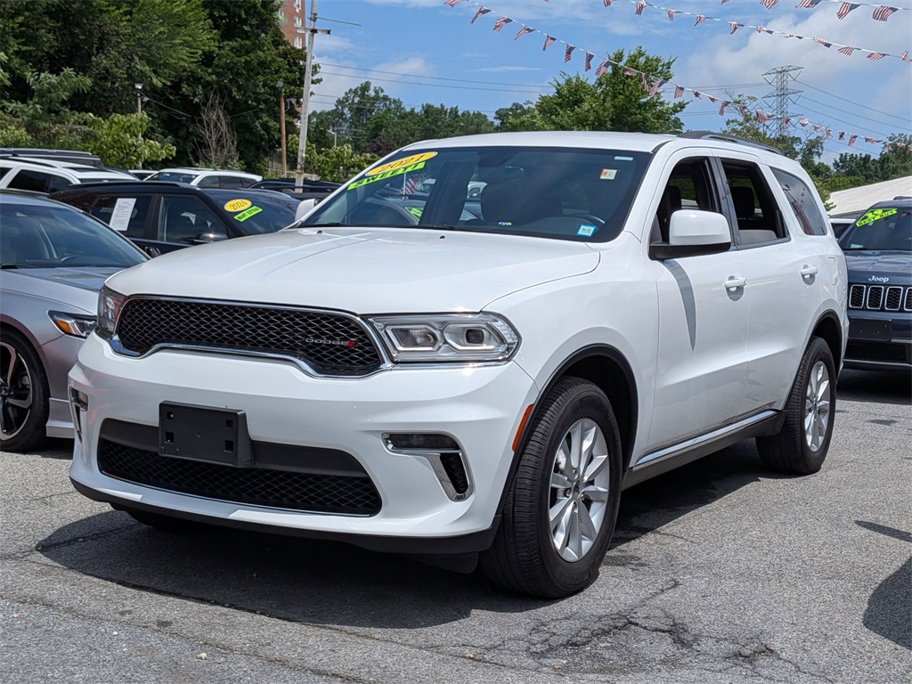 Used 2021 White Dodge SXT Plus image 1