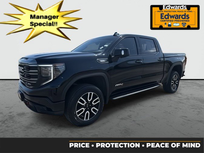 Used 2023 Onyx Black GMC AT4 image 1