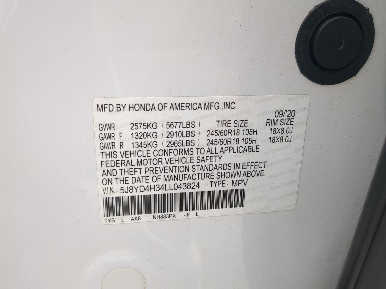 2020 Acura MDX SH-AWD photo 29