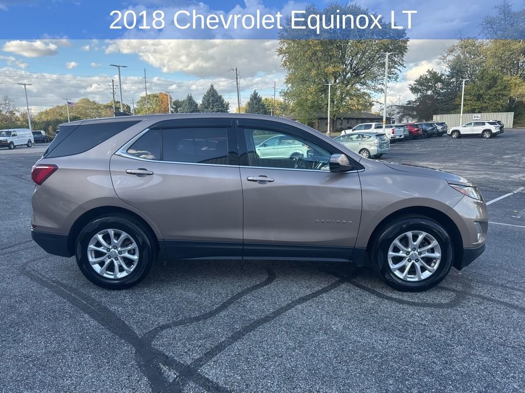 Used 2018 Chevrolet Equinox LT with VIN 3GNAXSEV4JL278718 for sale in Mooresville, IN