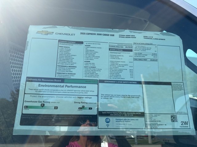 2025 Chevrolet Express Cargo 3500 photo 15