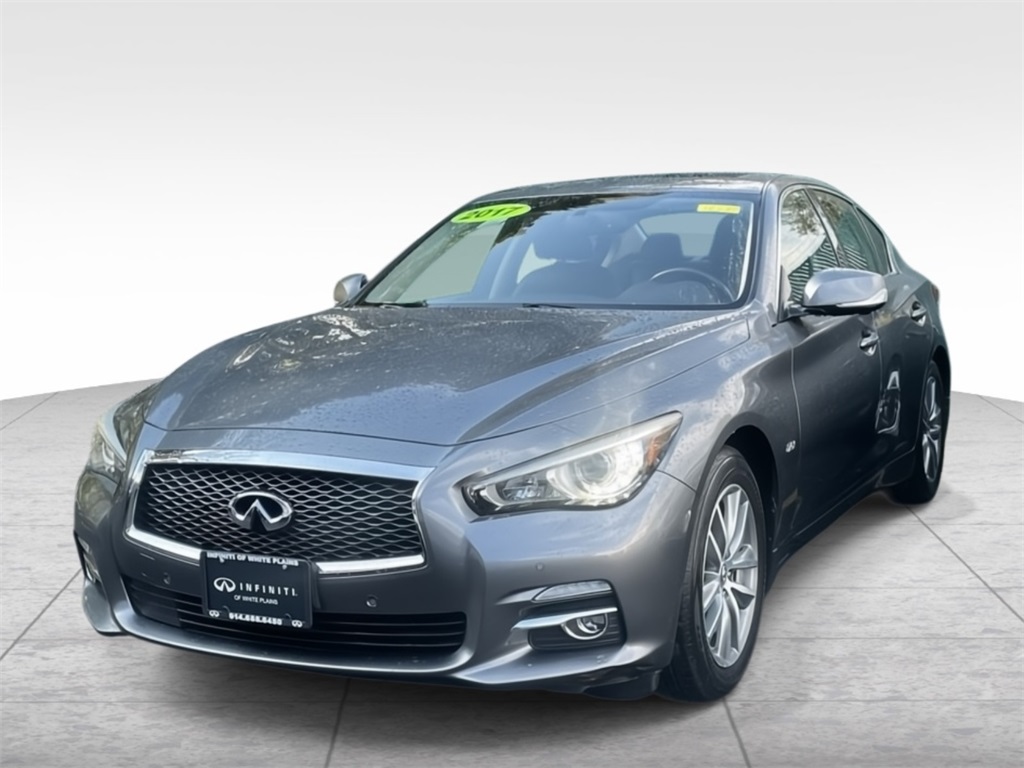 Used 2017 INFINITI Q50 Premium with VIN JN1CV7AR1HM681345 for sale in White Plains, NY