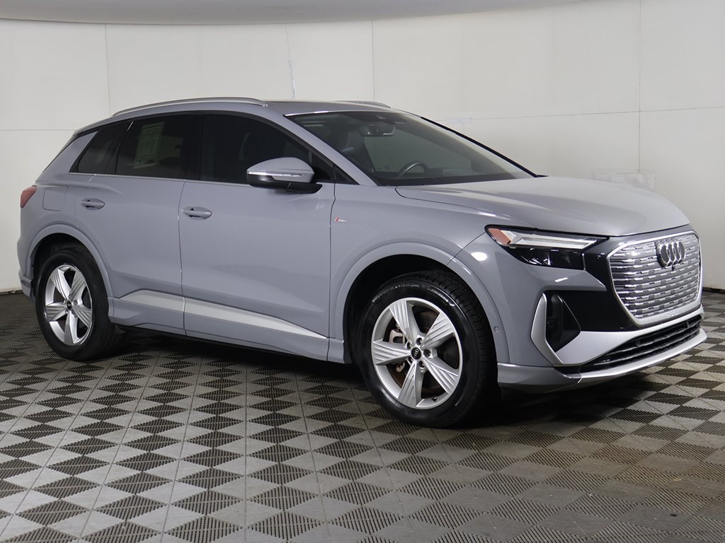 Used 2023 Audi Q4 e-tron Premium Plus with VIN WA1L2BFZ0PP074779 for sale in Bedford, OH