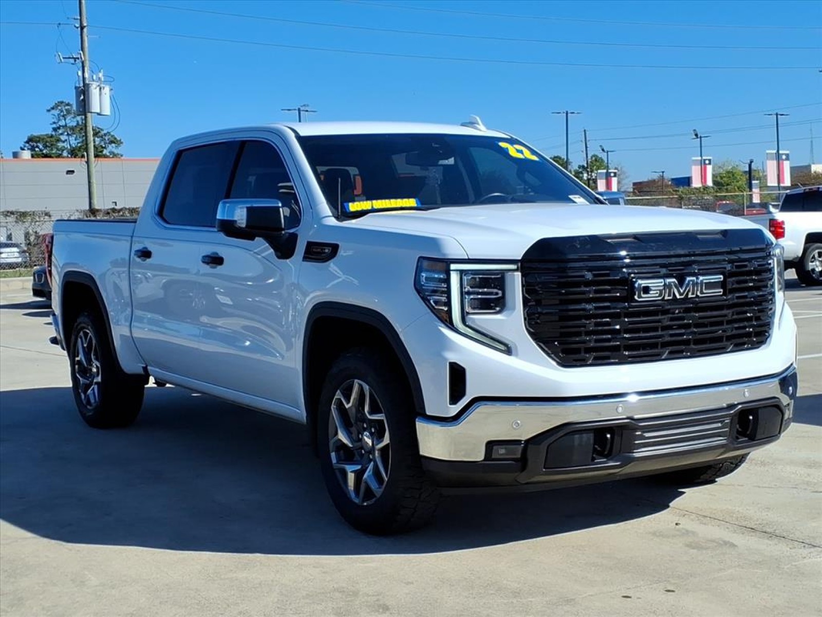 2022 GMC Sierra 1500 SLT Premium Plus Package White at Robbins Nissan
