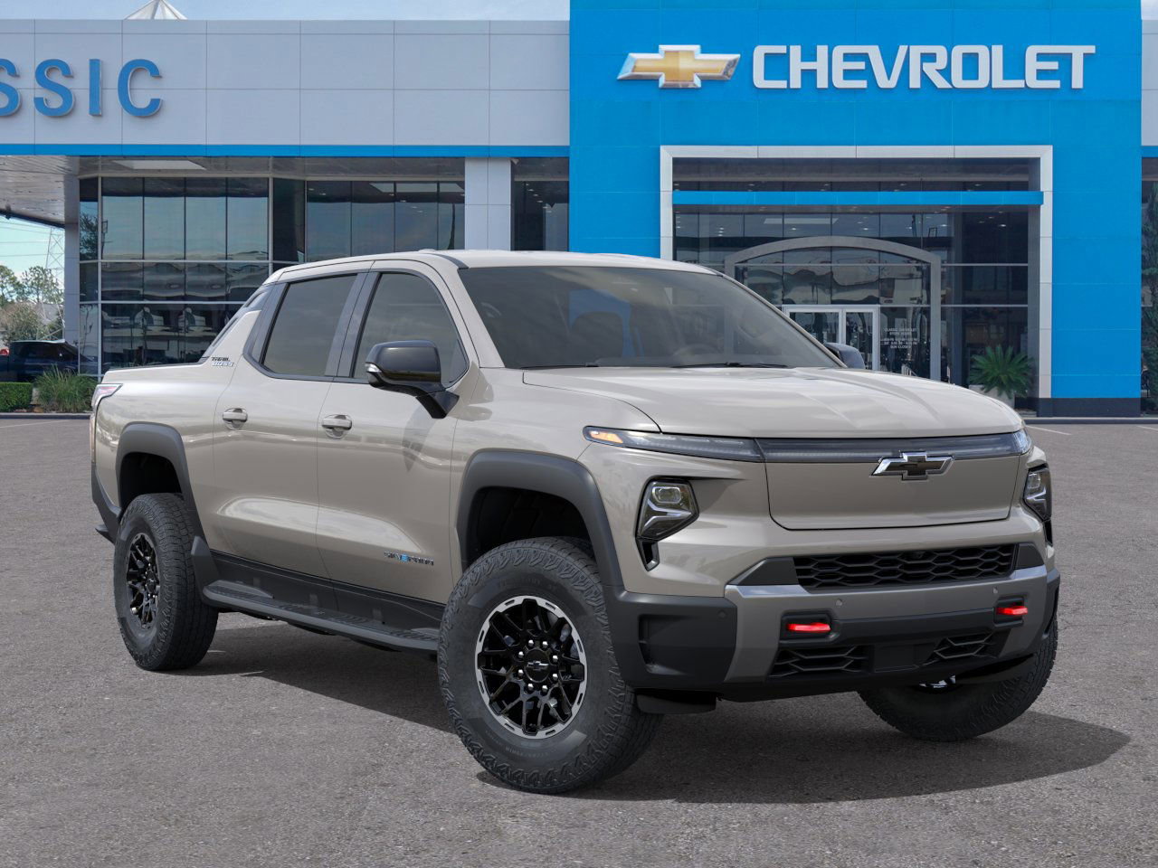 2026 Chevrolet Silverado EV Trail Boss - Max Range Tan at Classic Elite Chevrolet Hwy 6