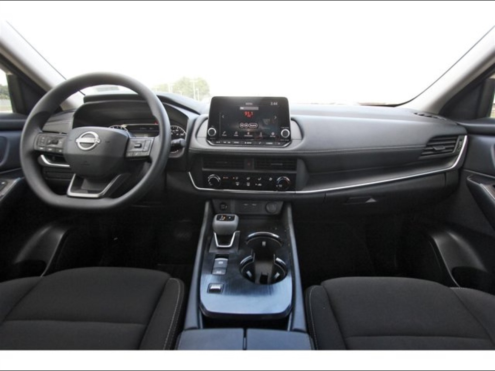 2025 Nissan Rogue S Silver at Robbins Nissan