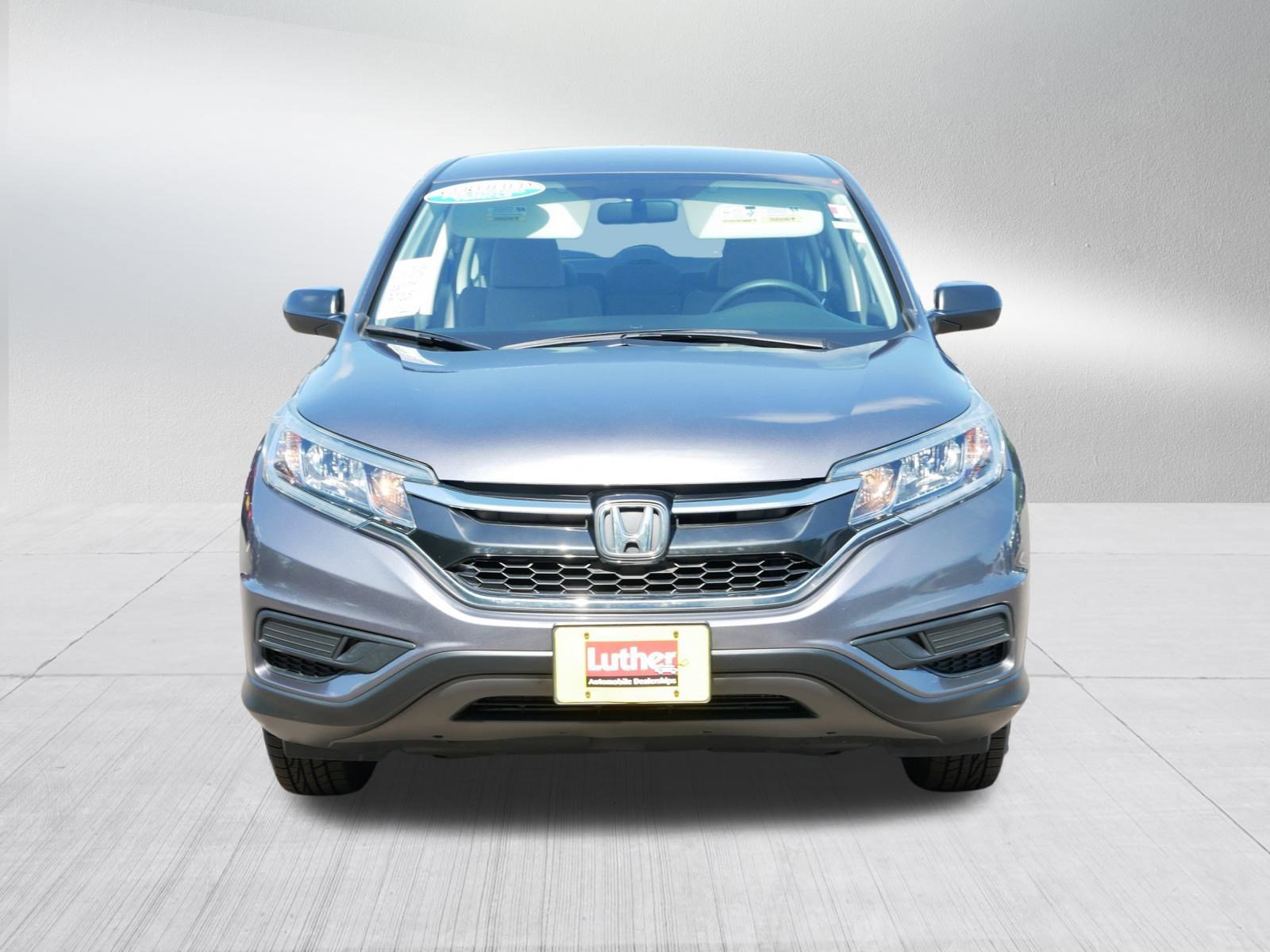 Certified 2016 Honda CR-V LX with VIN 5J6RM4H36GL062586 for sale in Hopkins, MN