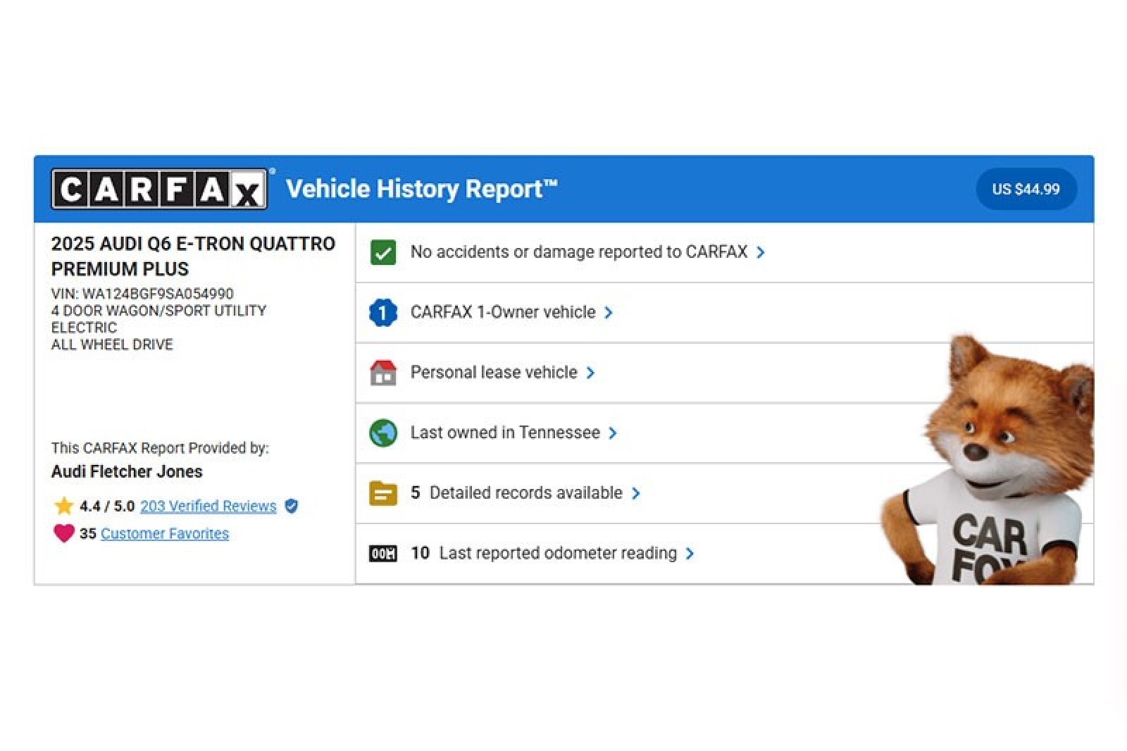 Used 2025 Audi Q6 e-tron Premium Plus with VIN WA124BGF9SA054990 for sale in Costa Mesa, CA