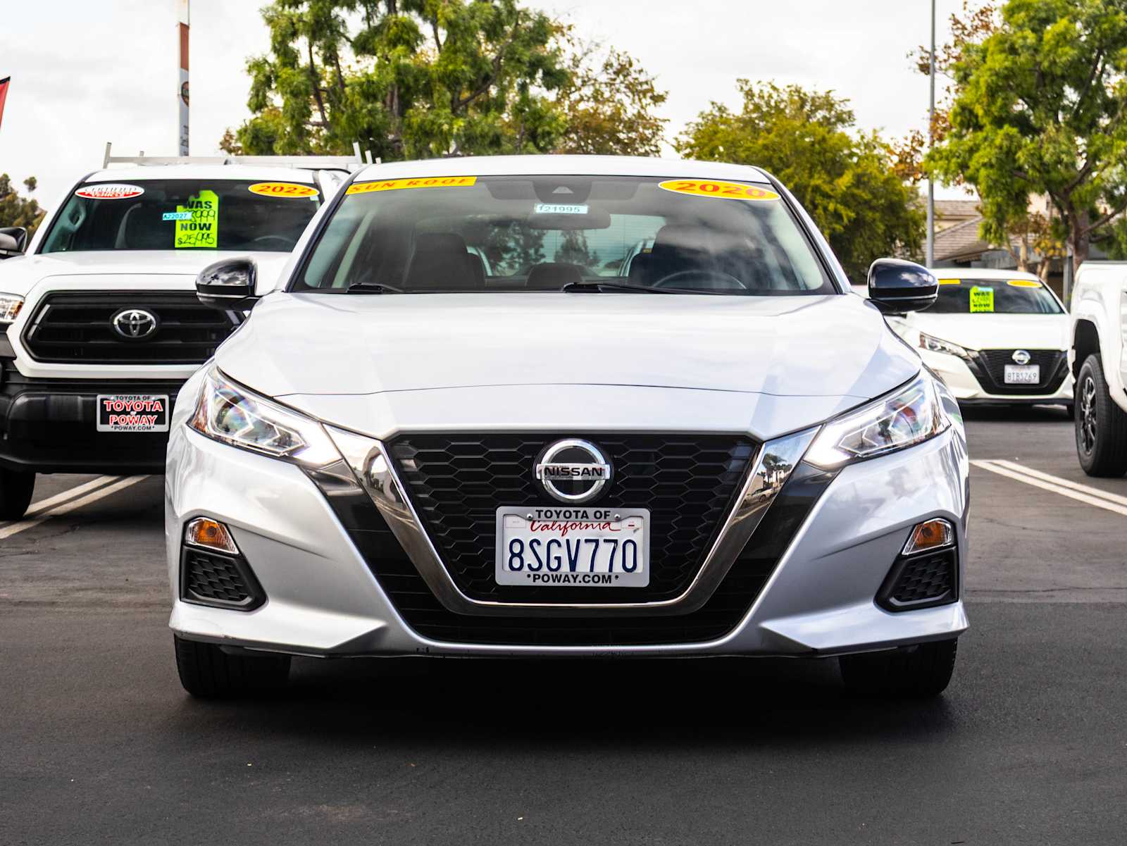 Used 2020 Nissan Altima SR with VIN 1N4BL4CV4LC126935 for sale in Poway, CA