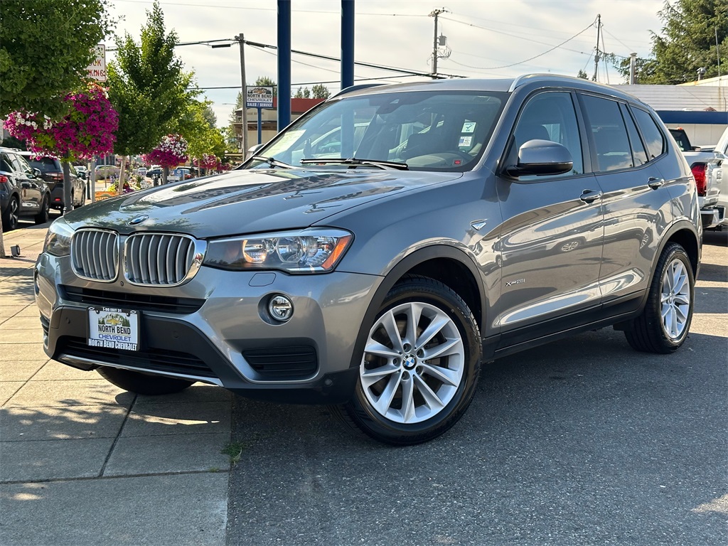 Used 2016 BMW X3 xDrive28i with VIN 5UXWX9C56G0D78790 for sale in North Bend, WA