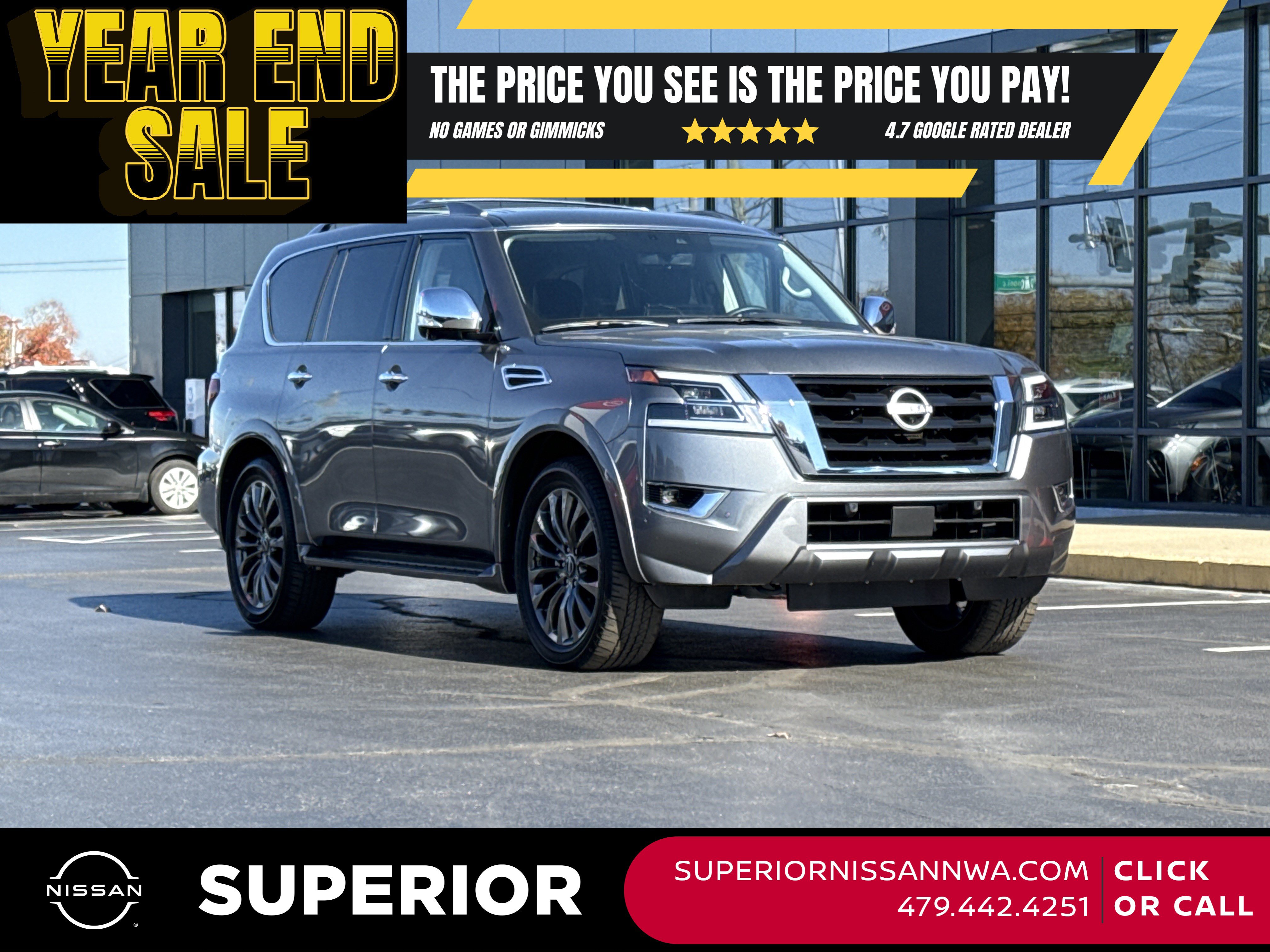 2024 Nissan Armada Platinum's photo