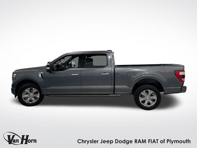 Used 2021 Gray Metallic Ford Platinum image 12