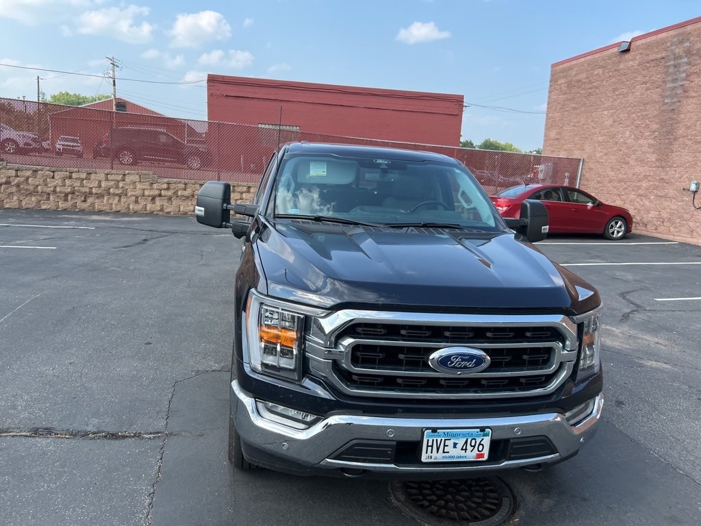 Used 2022 Ford F-150 XLT with VIN 1FTFW1E8XNKD22654 for sale in White Bear Lake, Minnesota