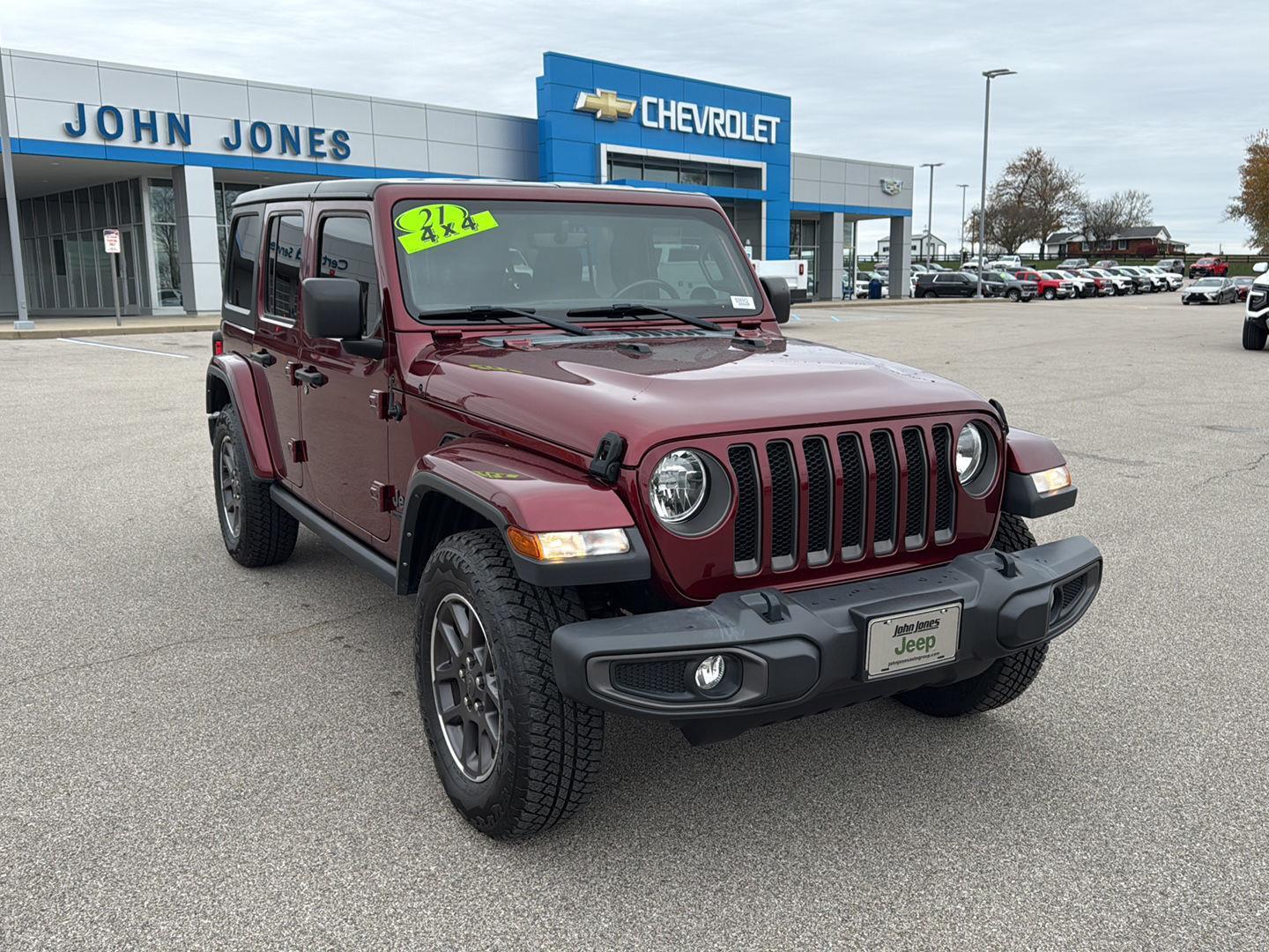 2021 Jeep Wrangler Unlimited Anniversary Edition photo 2