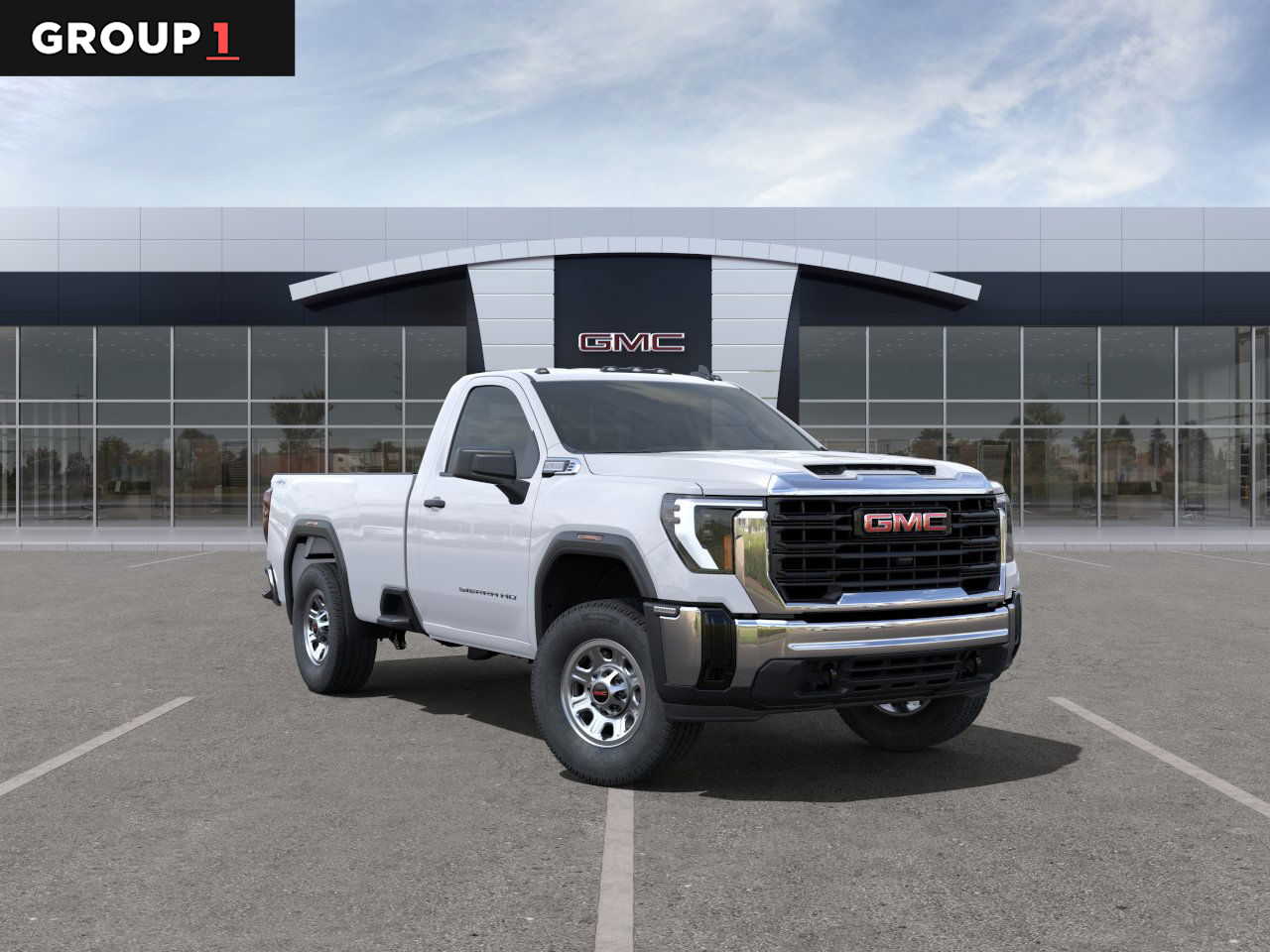 New 2025 Summit White GMC Pro image 1