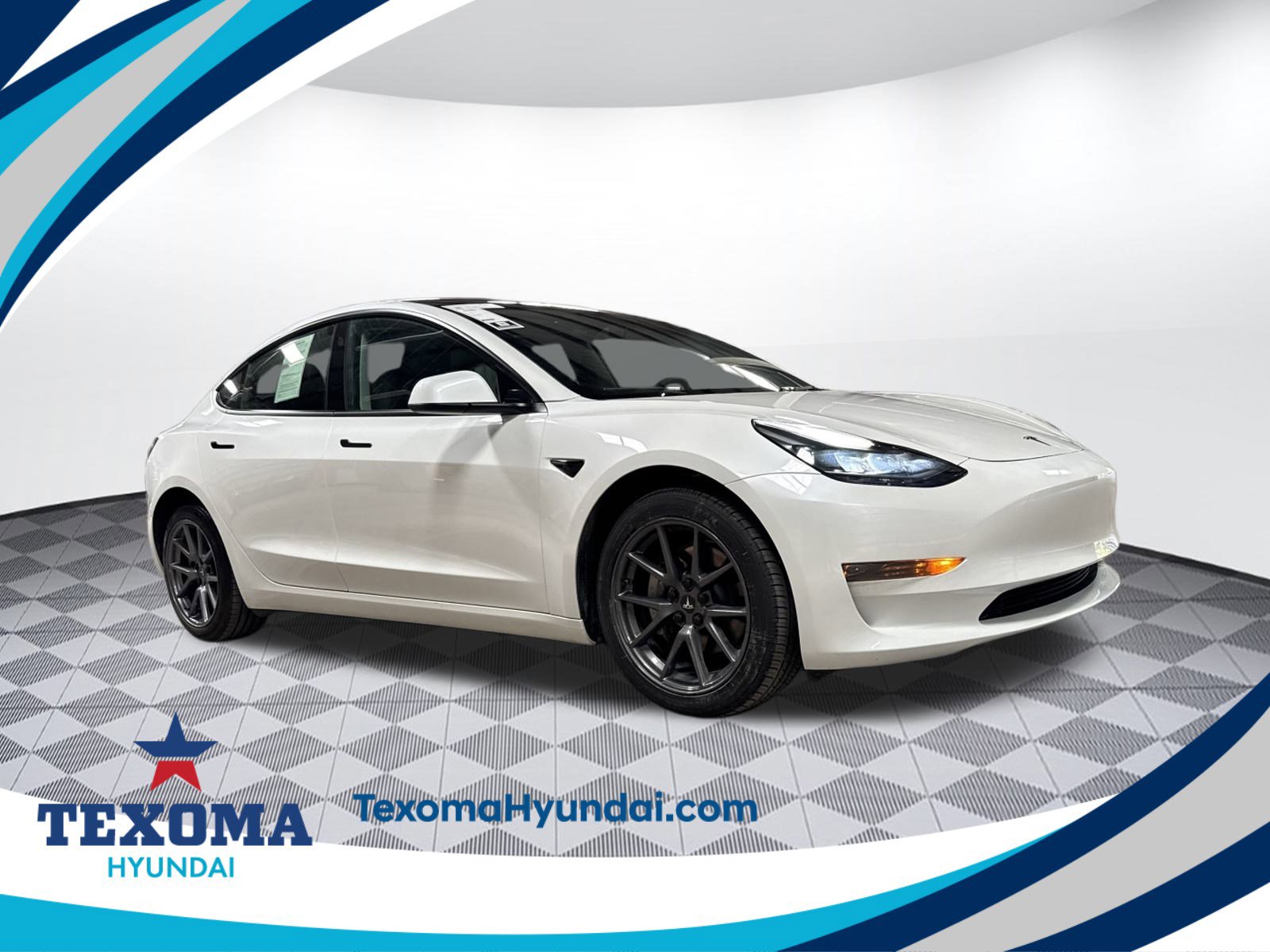 Used 2023 Tesla Model 3 Base with VIN 5YJ3E1EA4PF582752 for sale in Sherman, TX