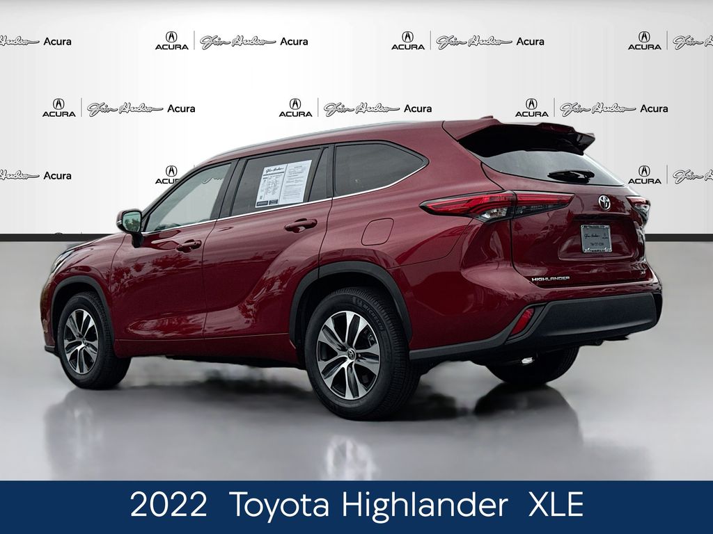 2022 Toyota Highlander XLE photo 4