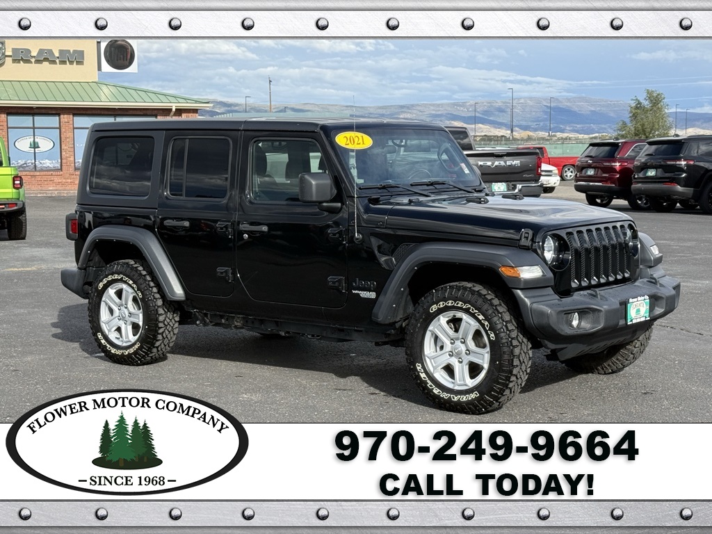 2021 Jeep Wrangler Unlimited Sport S photo 9