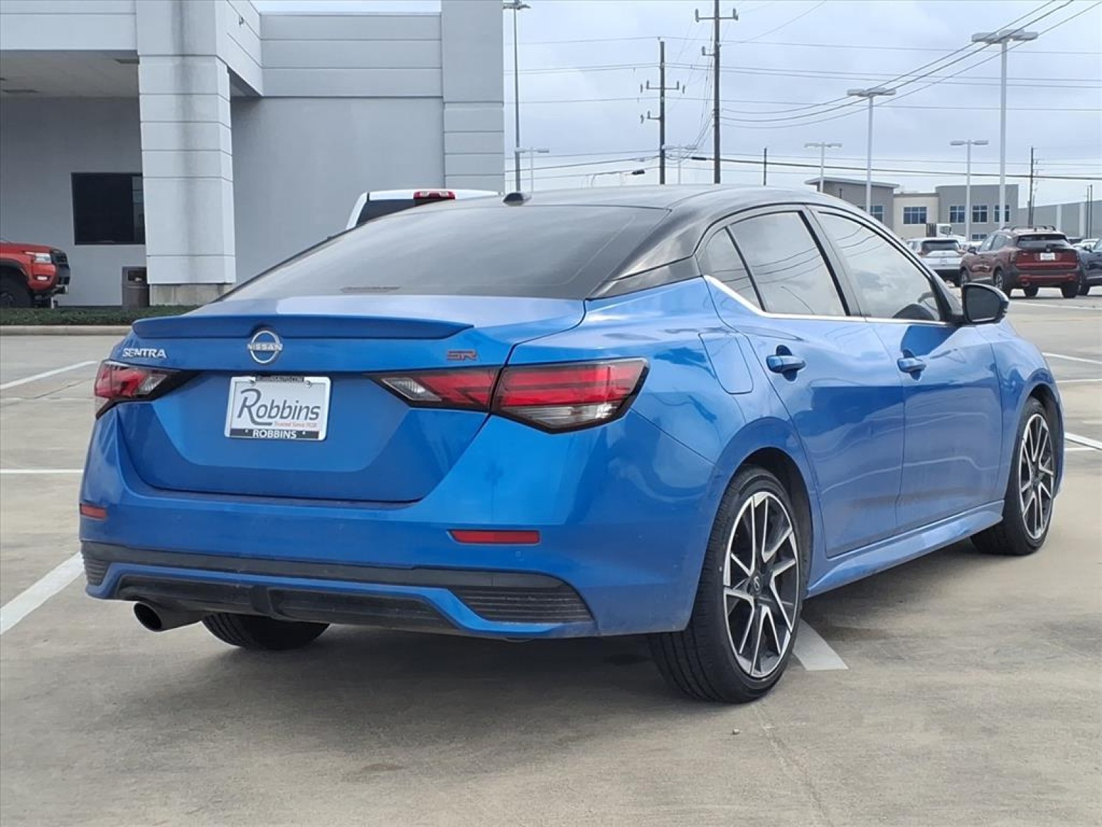 2024 Nissan Sentra SR Blue at Robbins Nissan