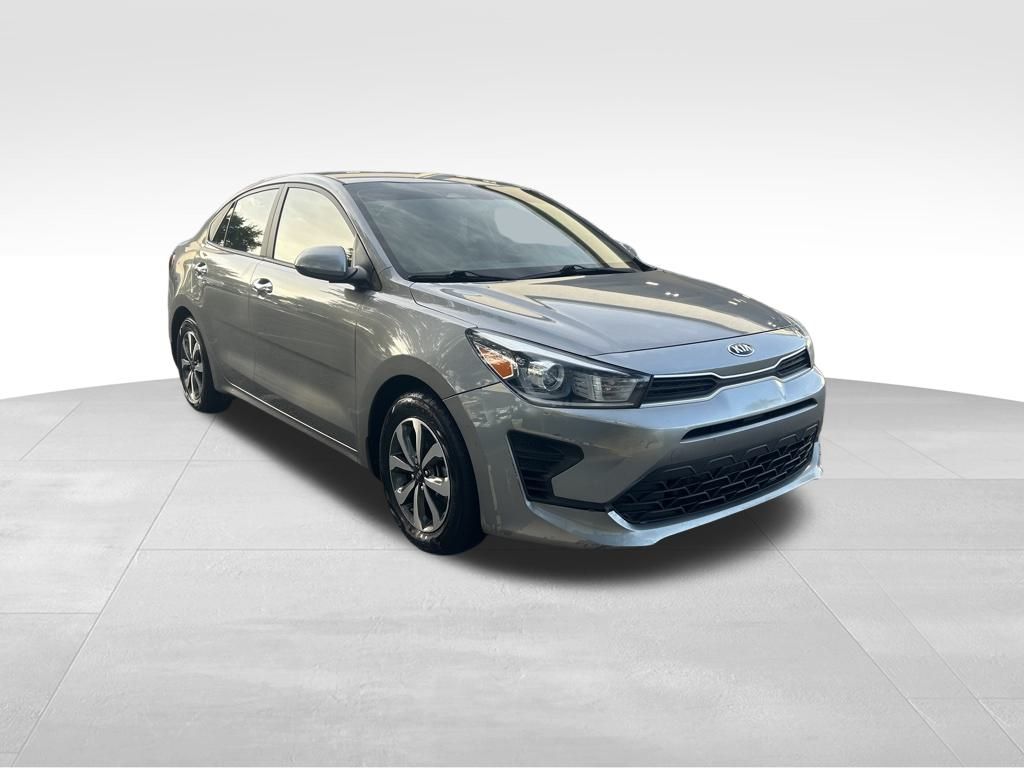 Used 2021 Kia Rio S with VIN 3KPA24AD6ME386346 for sale in Lake Worth Beach, FL