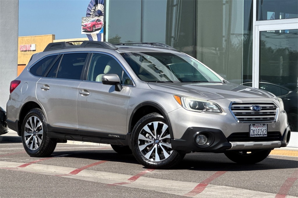 Used 2015 Subaru Outback Limited with VIN 4S4BSANC9F3323333 for sale in Fullerton, CA