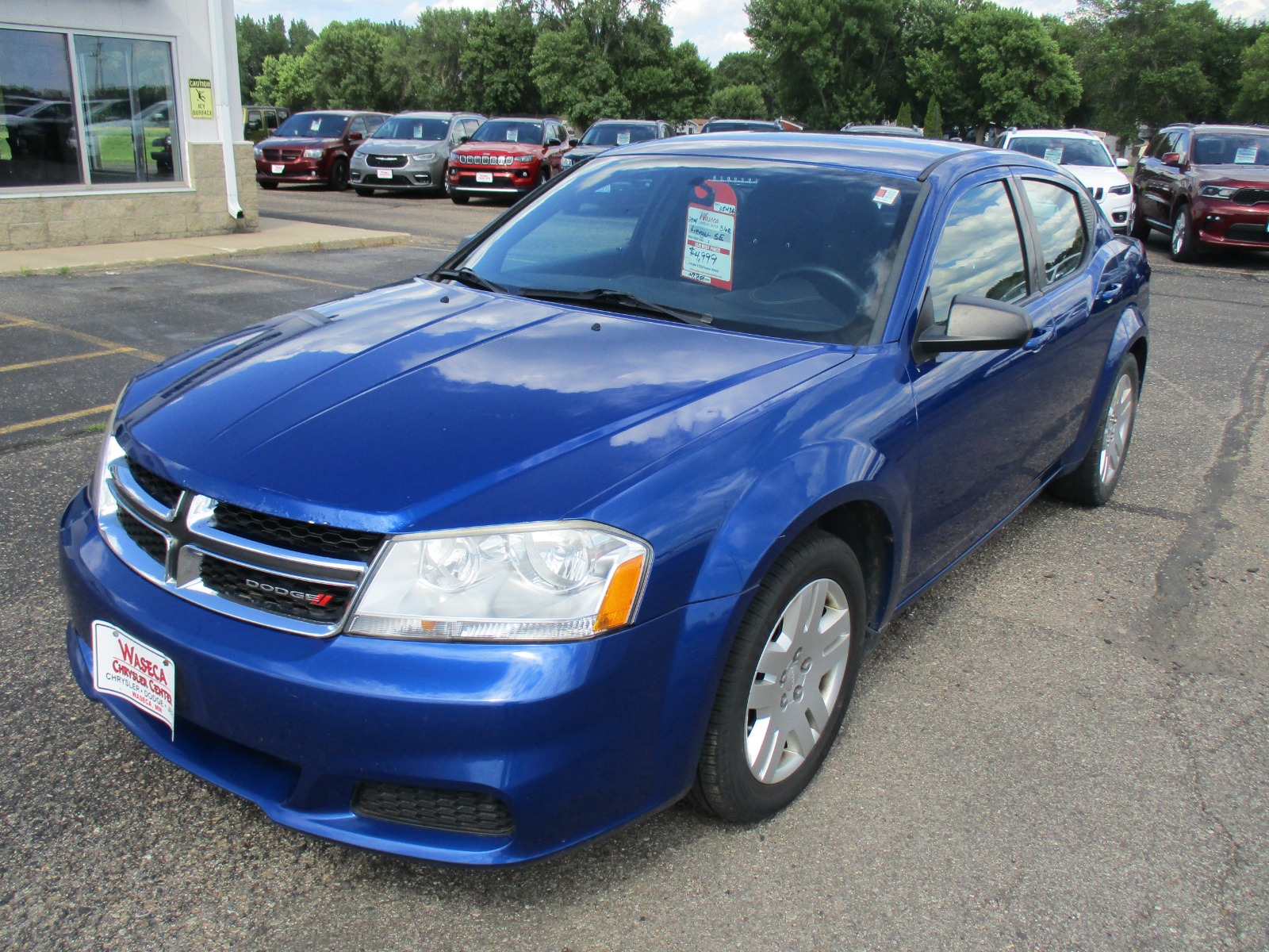 Used 2014 Dodge Avenger SE with VIN 1C3CDZABXEN117332 for sale in Waseca, Minnesota