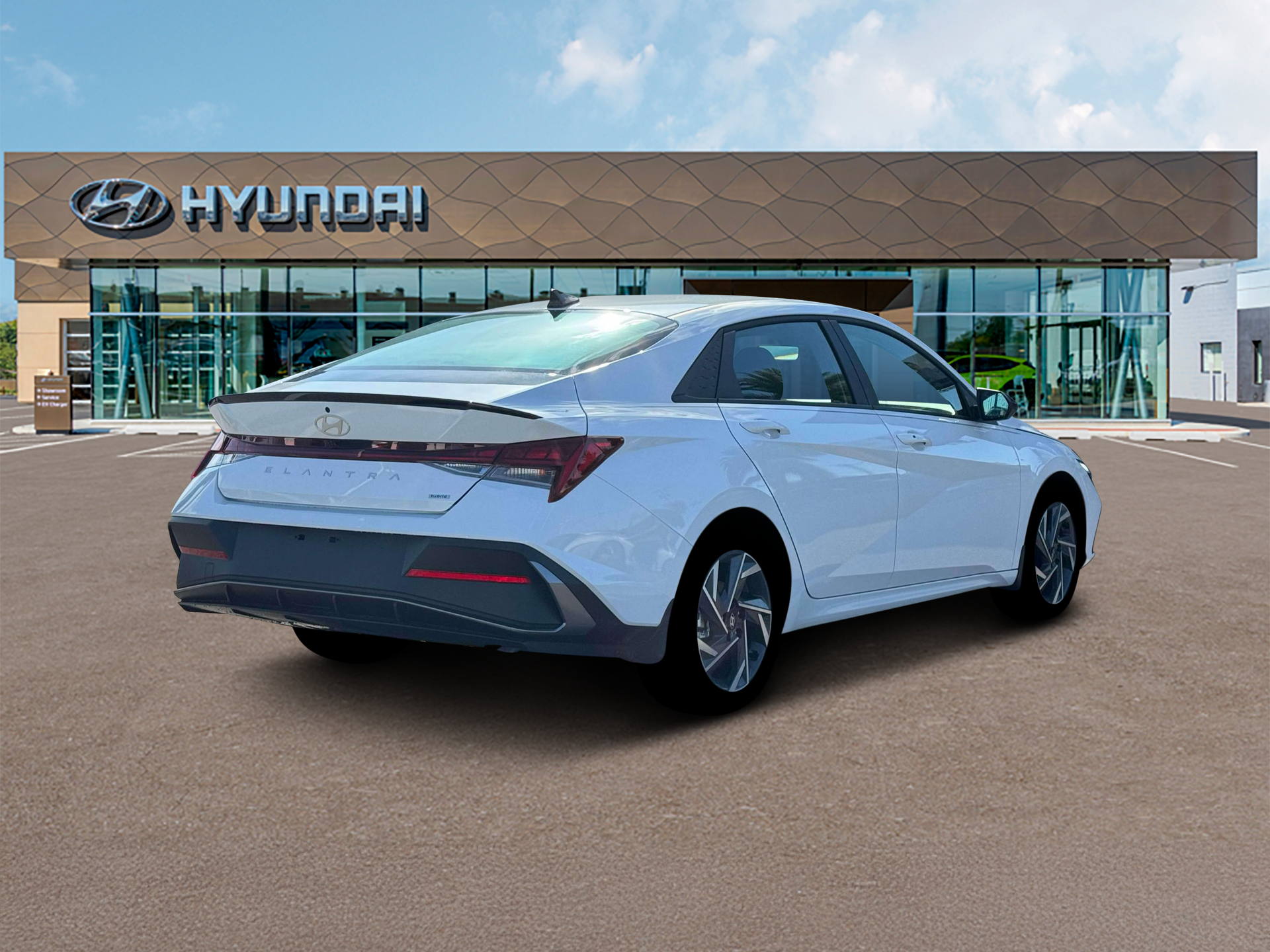 New 2025 White Hyundai SEL Sport image 7
