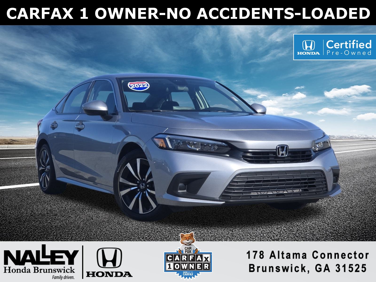 2022 Honda Civic EX's photo