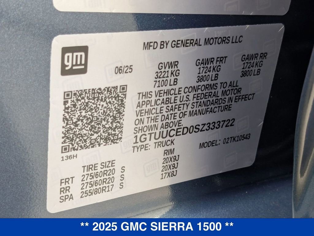 2025 Gmc Sierra 1500 Elevation photo 34