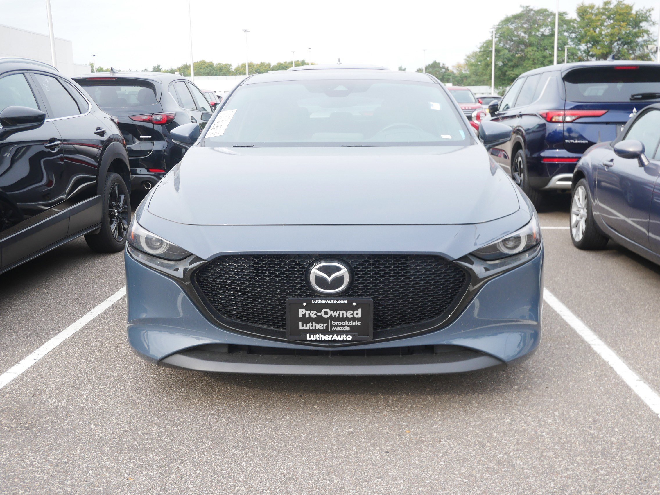 Used 2019 Mazda Mazda3 Premium AWD with VIN JM1BPBNM6K1143334 for sale in Brooklyn Center, Minnesota