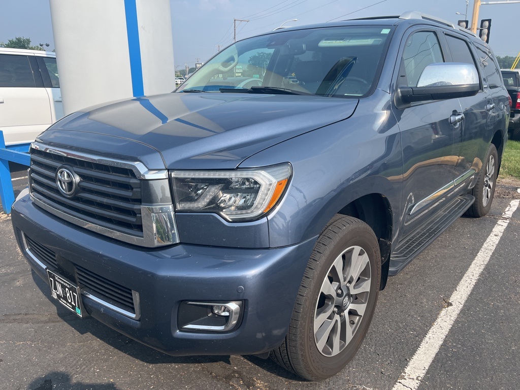 Used 2021 Toyota Sequoia Limited with VIN 5TDFY5B14MS182388 for sale in White Bear Lake, Minnesota
