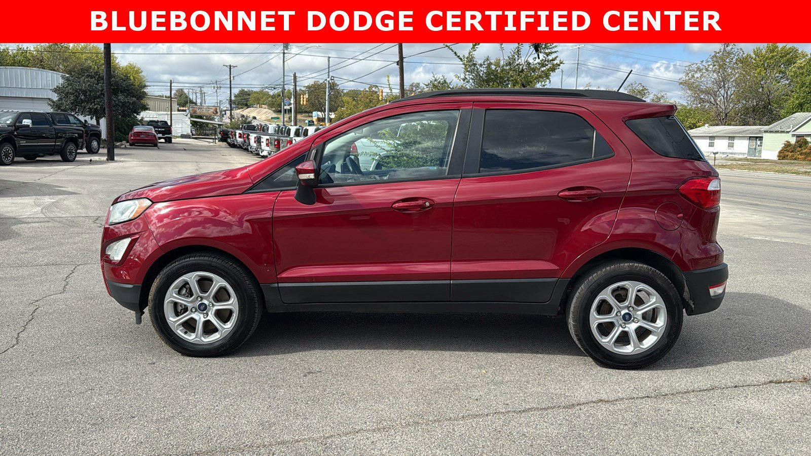 Used 2020 Ford Ecosport SE with VIN MAJ3S2GE6LC313115 for sale in New Braunfels, TX
