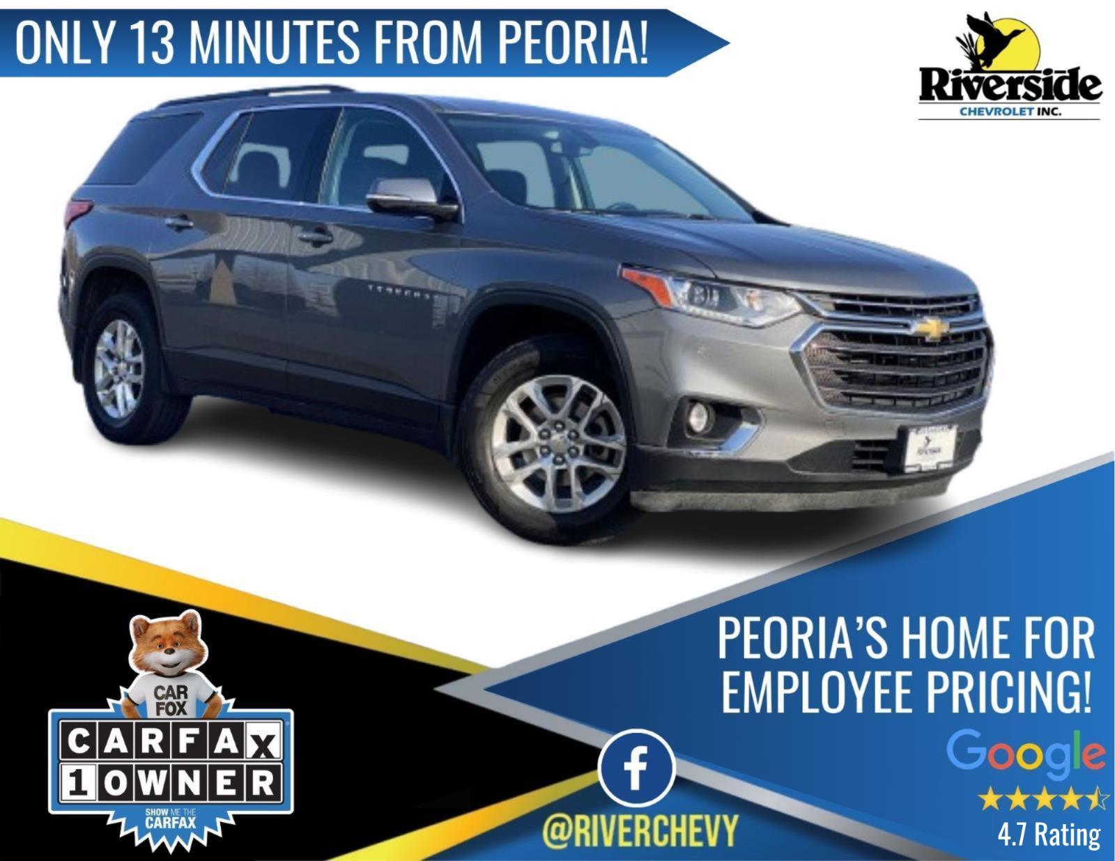 Used 2019 SATIN STEEL METALLIC Chevrolet LT Cloth image 1