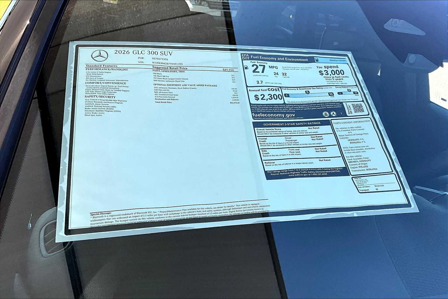 2026 Mercedes Benz GLC 300 photo 21