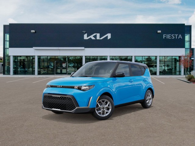 New 2025 SURF BLUE / BLACK Kia LX image 1