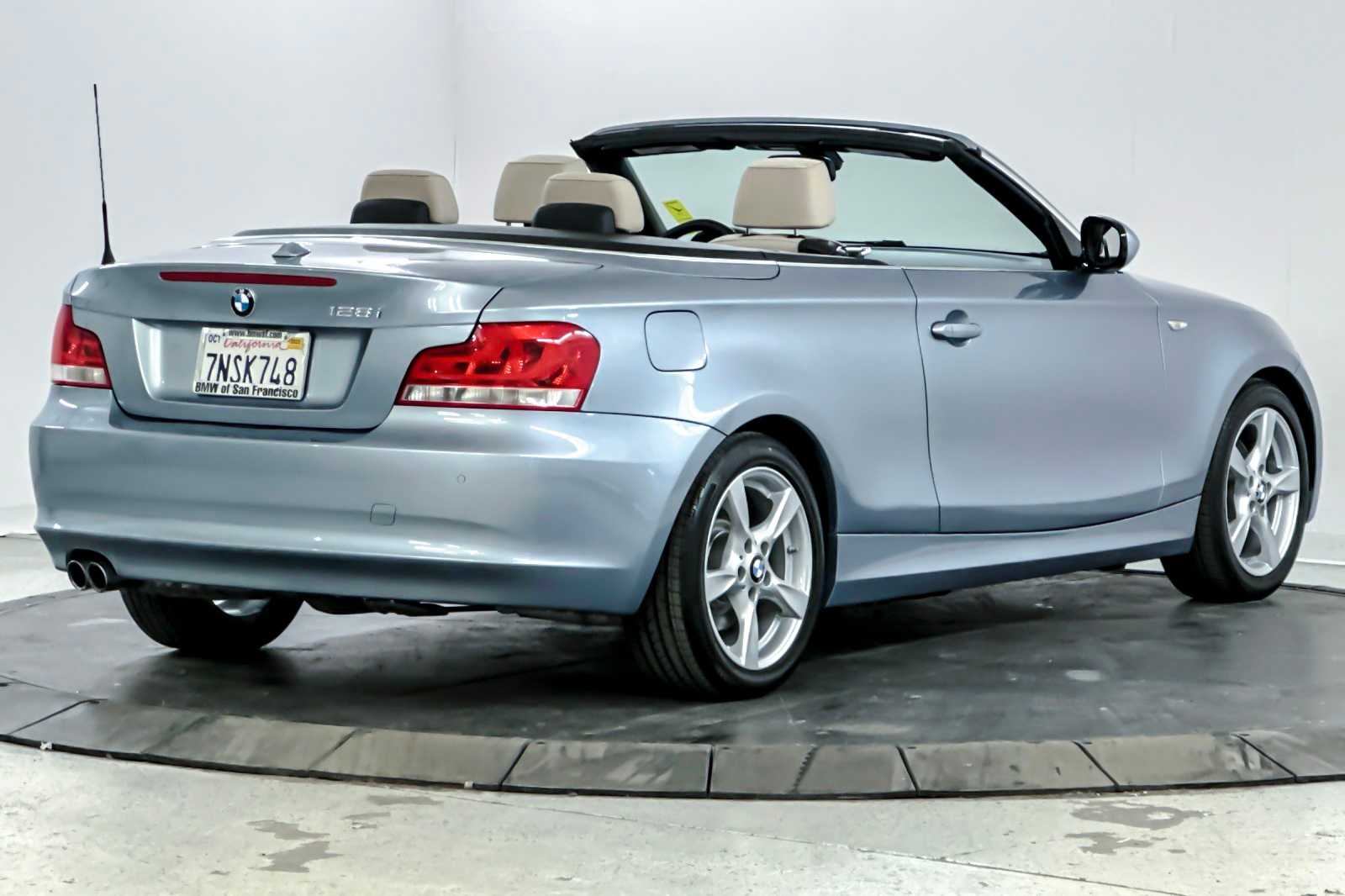 Used 2013 BMW 1 Series 128i with VIN WBAUN1C54DVR00826 for sale in San Francisco, CA
