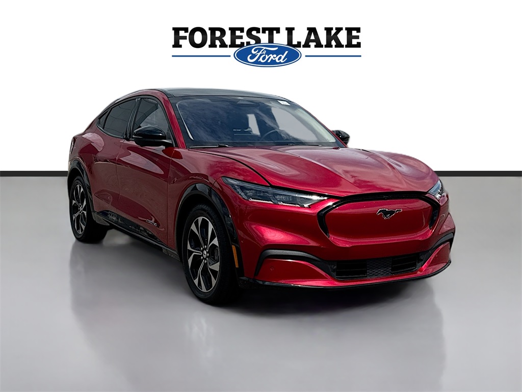 Used 2022 Ford Mustang Mach-E Premium AWD with VIN 3FMTK3SU2NMA15575 for sale in Forest Lake, Minnesota