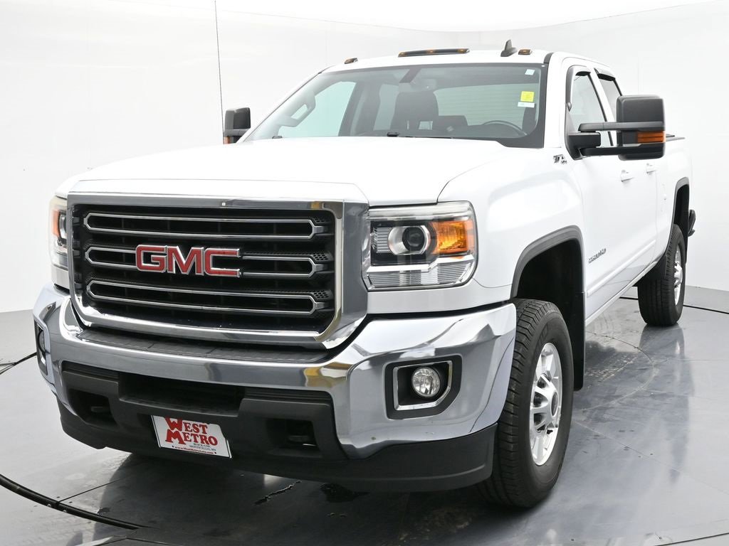 Used 2015 GMC Sierra 2500HD SLE with VIN 1GT22YEG6FZ556938 for sale in Monticello, Minnesota
