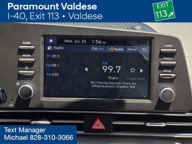 2025 Hyundai Elantra Hybrid Blue photo 4