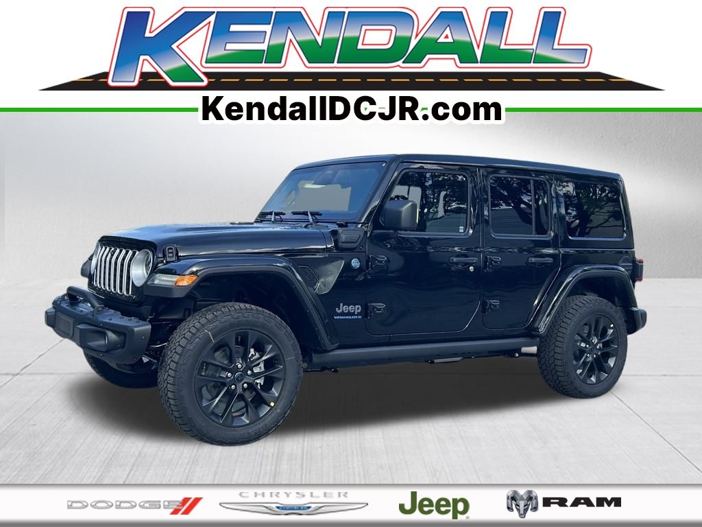 New 2025 Jeep Wrangler 4xe Sahara 4xe Utility in Miami #D5W609264