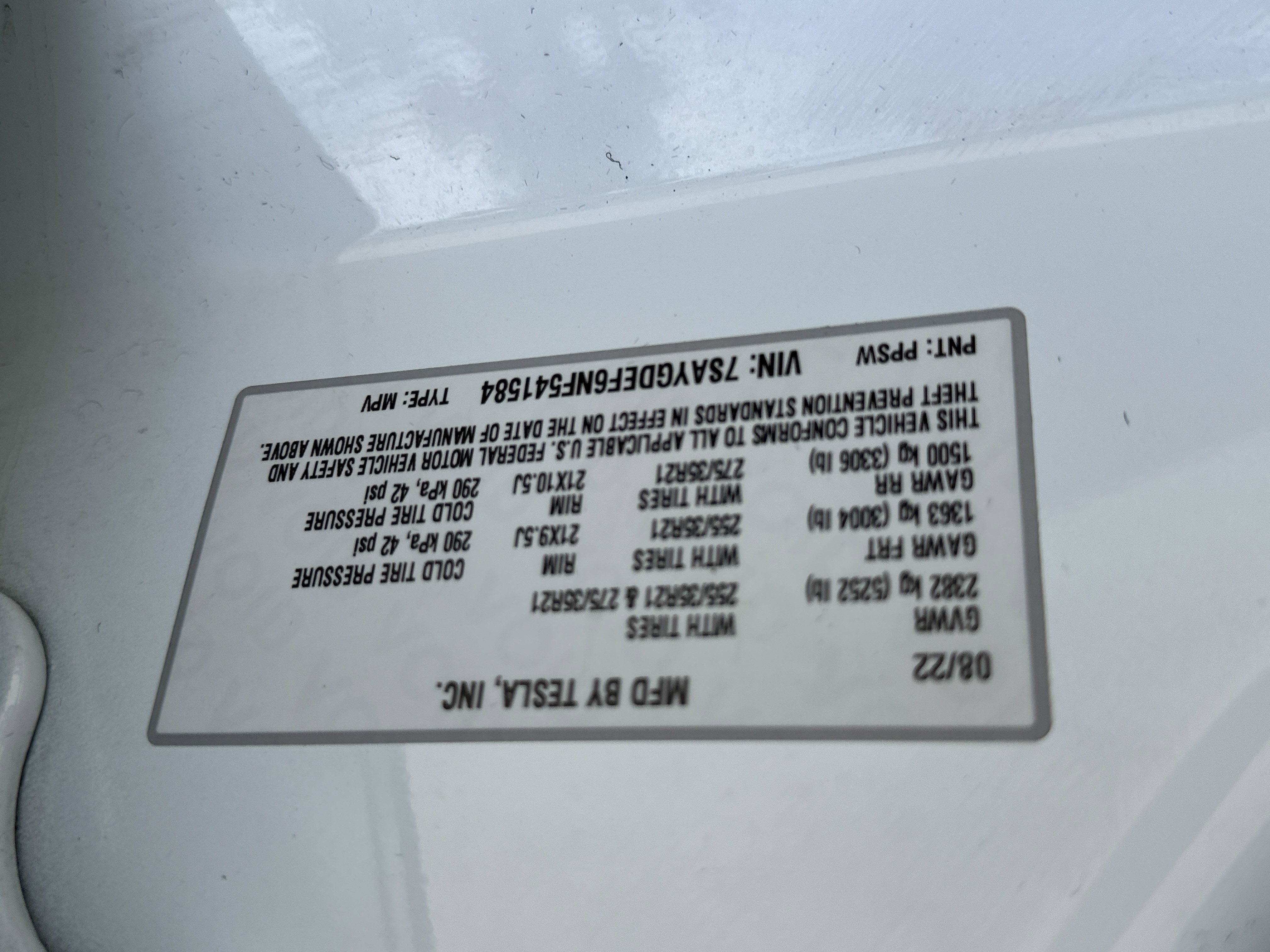 2022 Tesla Model Y Performance photo 3