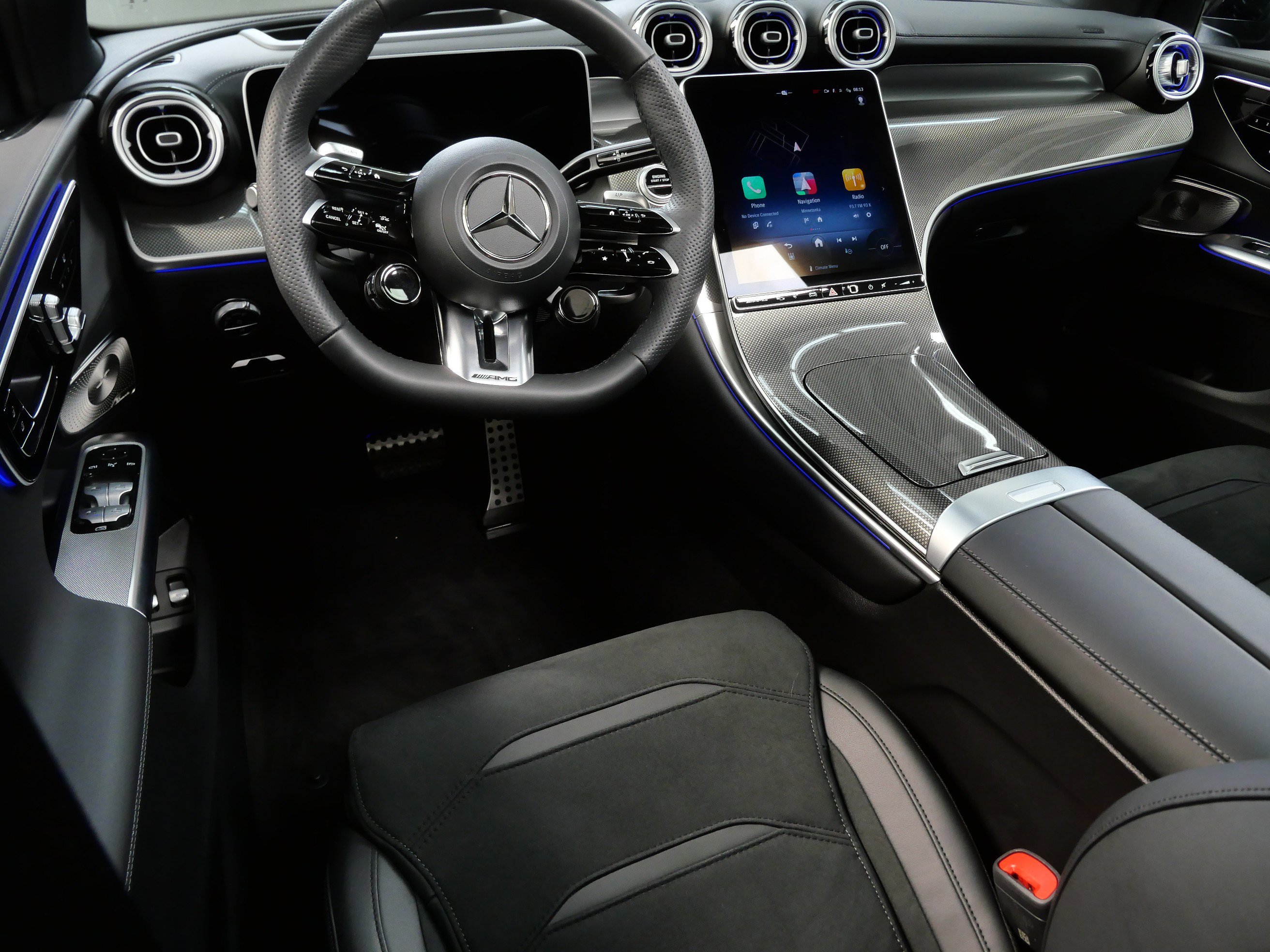 Certified 2025 Mercedes-Benz GLC Coupe AMG GLC 63 S with VIN W1NKM8ABXSF283916 for sale in Minnetonka, Minnesota