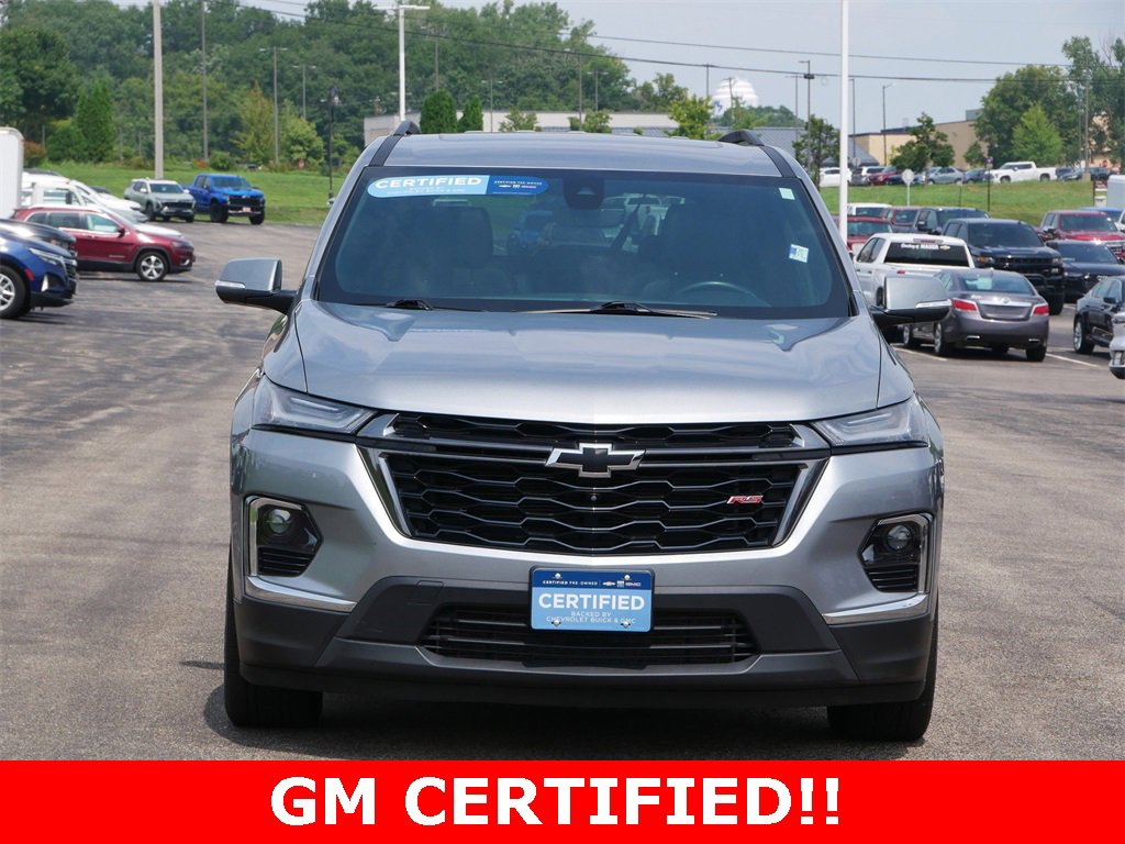 Certified 2023 Chevrolet Traverse RS with VIN 1GNEVJKW8PJ216902 for sale in Inver Grove Heights, Minnesota