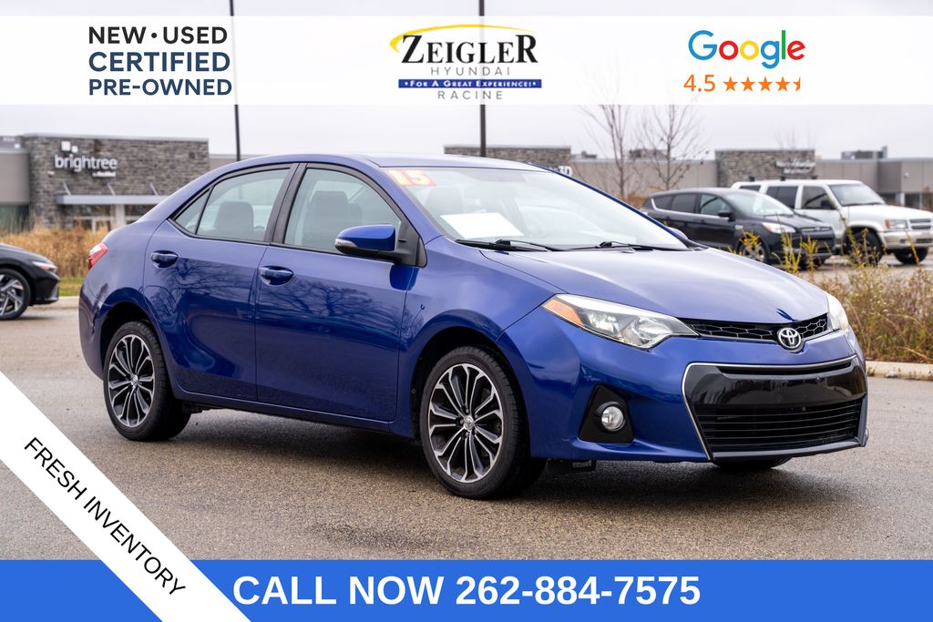2015 Toyota Corolla S Plus
