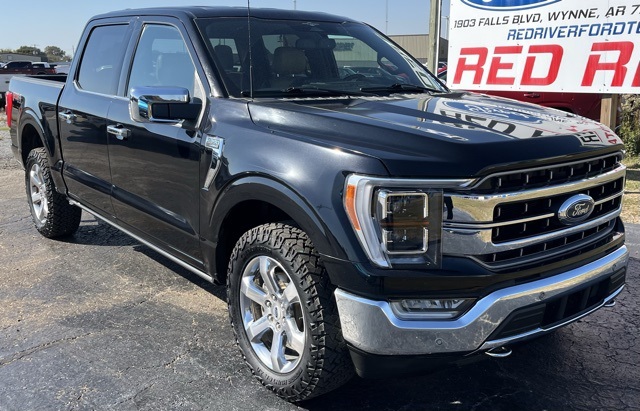 Used 2023 Ford F-150 Lariat with VIN 1FTFW1E87PFB33262 for sale in Little Rock